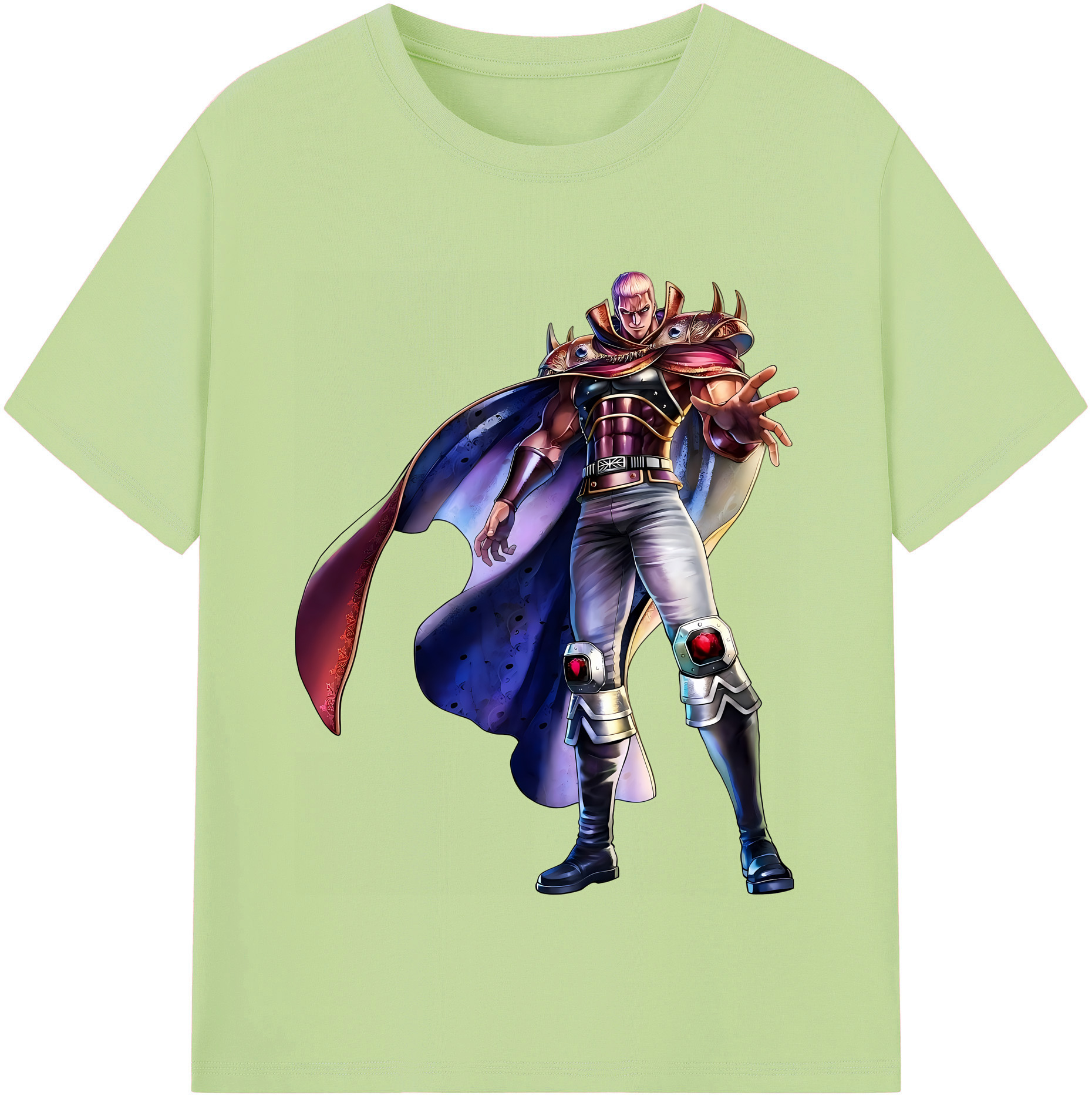 （画像用） 北斗の拳 Fist of the North Star 綿100％半袖Tシャツ（フロントプリント）